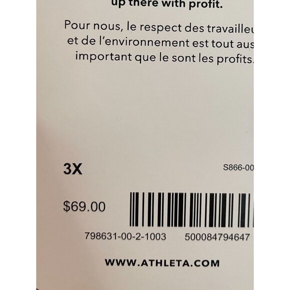 Athleta Womens Westwood Sweatshirt Tee 3XLight Heather Gray Modal Blend Relaxed - Picture 8 of 12